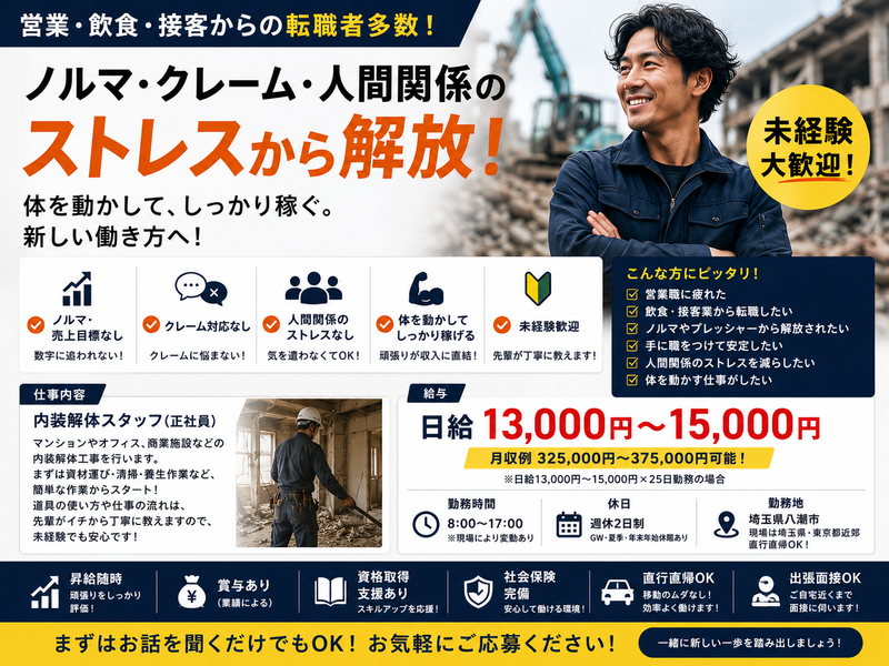 株式会社Ｋ３‐ＴＲＩＮＩＴＹの求人・転職情報
