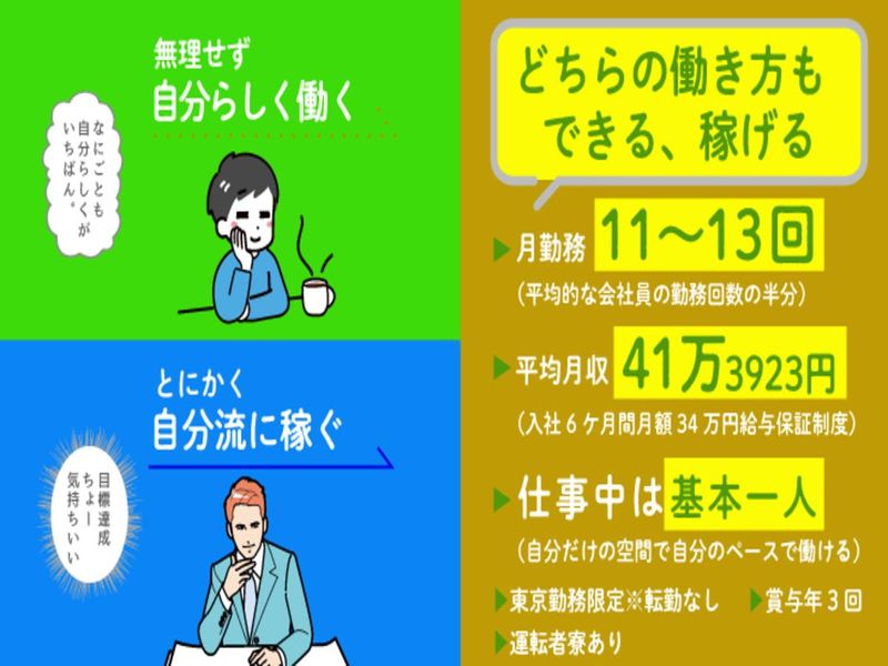【動画】 東京勤務で誰でも稼げる!4分半で研修制度をご紹介✨