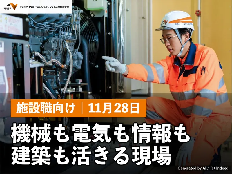 11月28日│施設職向け高速道路設備の1day仕事体験