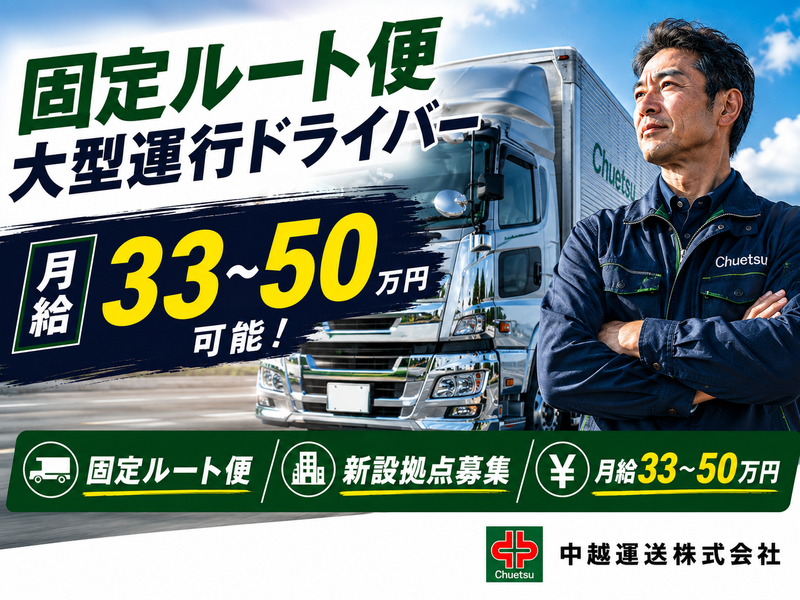 中越運送株式会社の求人・転職情報