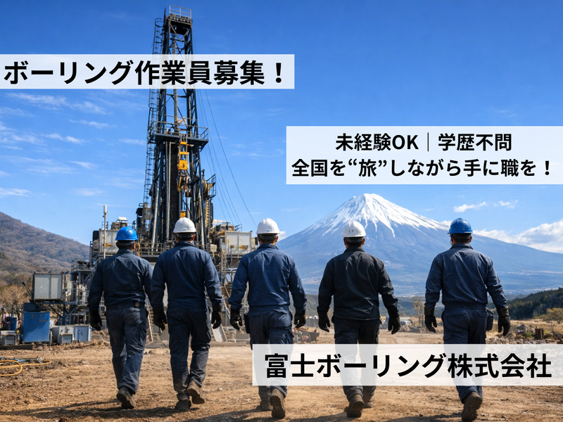 富士ボーリング株式会社の求人・転職情報