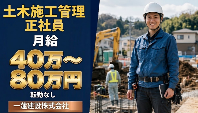一蓮建設株式会社の求人・転職情報