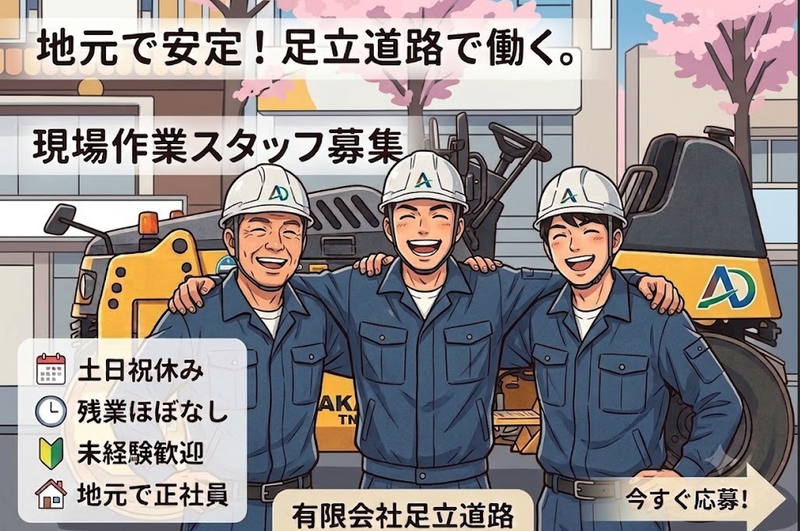 有限会社足立道路の求人・転職情報