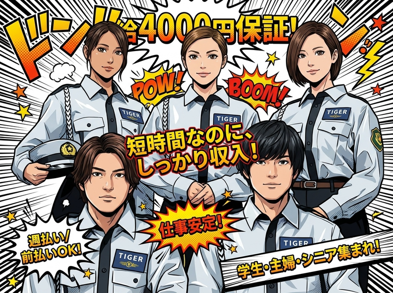 タイガー警備保障株式会社【福岡県福岡市南区井尻周辺エリア】のアルバイト・バイト求人情報-28