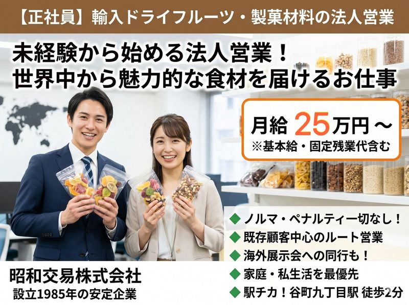 昭和交易株式会社の求人・転職情報