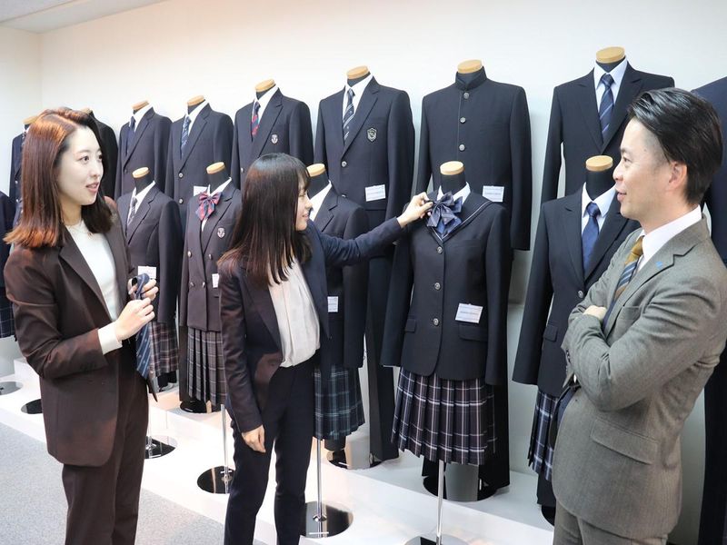 学生服メーカー社内見学会(東京都中央区開催)11月・12月