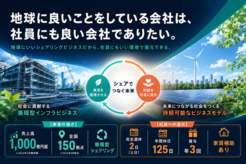 社会インフラを支えるシェアビジネスの裏側