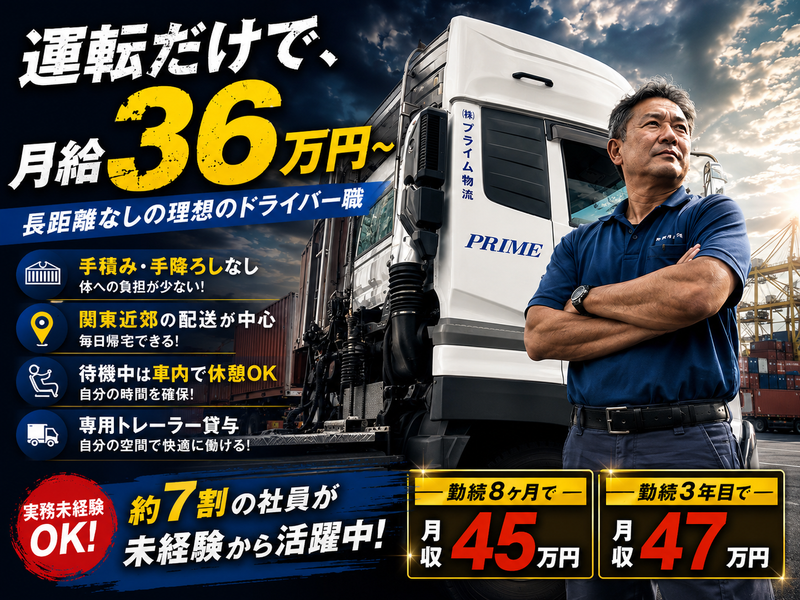 株式会社プライム物流の求人・転職情報