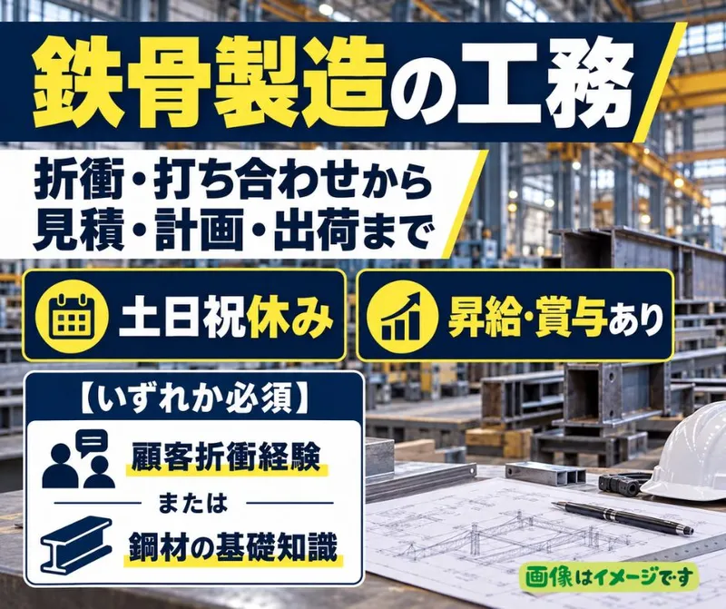 株式会社　福田鉄工のアルバイト・バイト求人情報