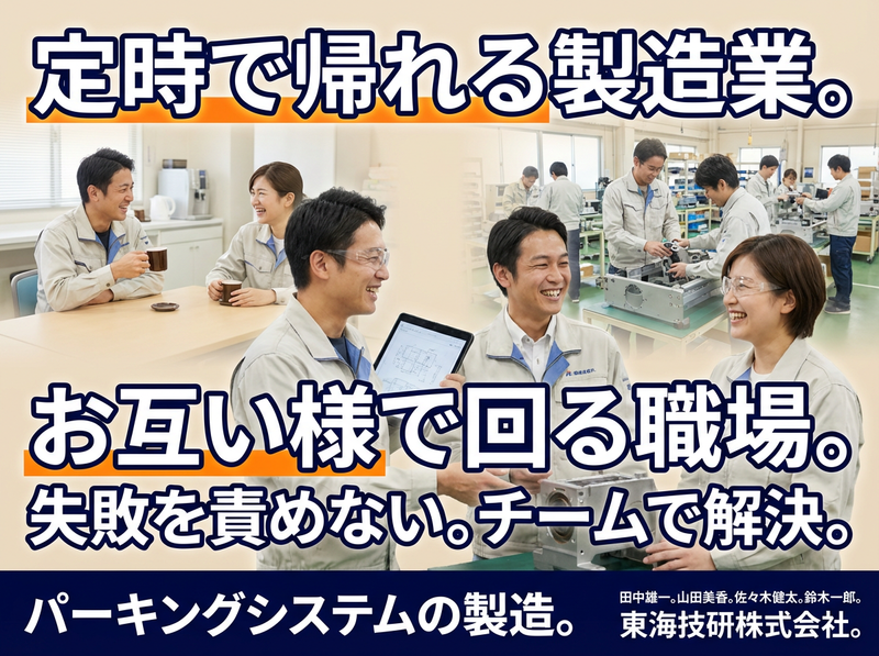 東海技研株式会社-0003の求人・転職情報