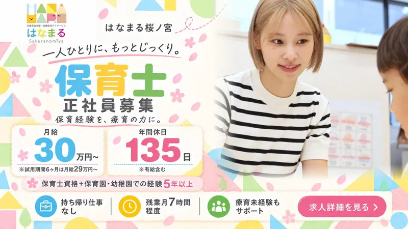 はなまる桜ノ宮店のアルバイト・バイト求人情報