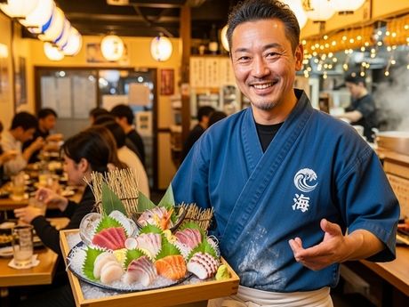 海鮮居酒屋 浜焼き餃子道場 蕨駅東口店の求人・転職情報