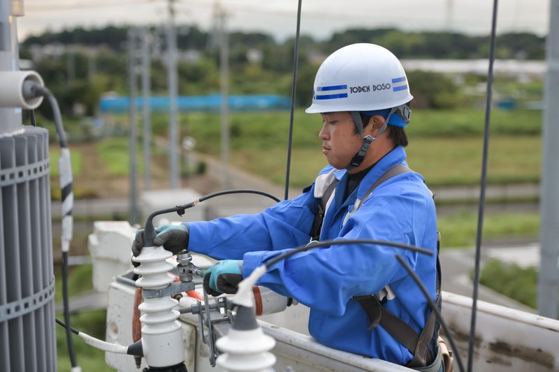 神奈川　電柱や電線の「配電設備」1day仕事体験
