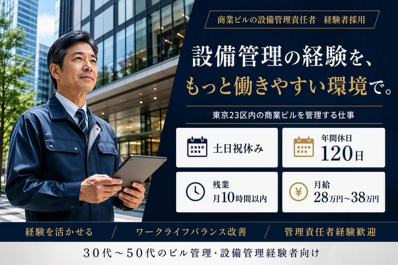 東京美装興業株式会社　東京第二支店の求人・転職情報