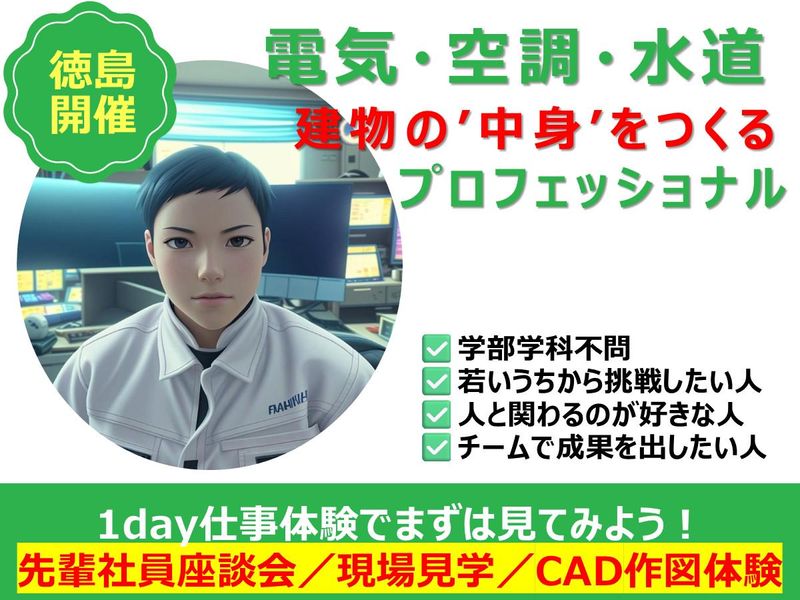 徳島開催/建物の命を創る司令塔/若手から現場の社長へ