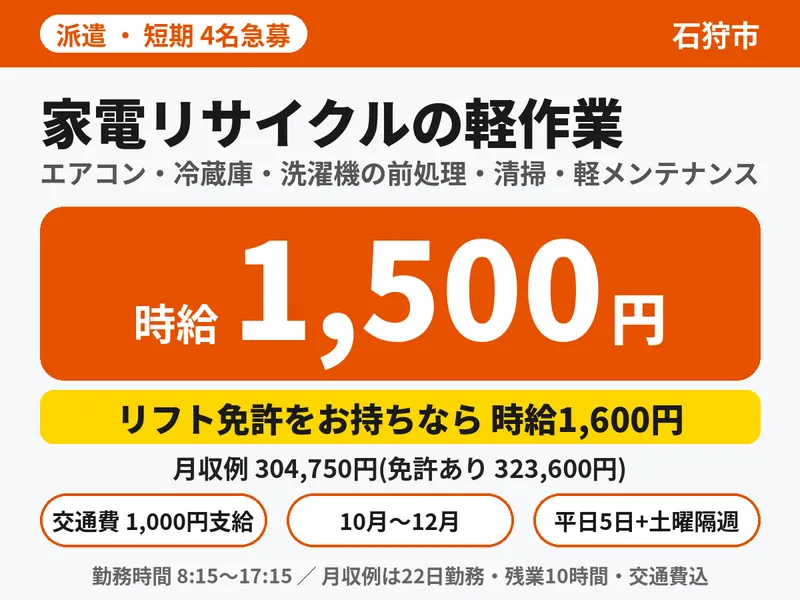 共通Gロジ　石狩新港中央