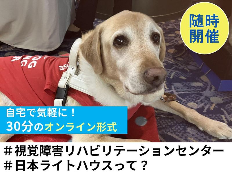 WEB・30分/視覚障害リハビリテーションセンター仕事勉強会
