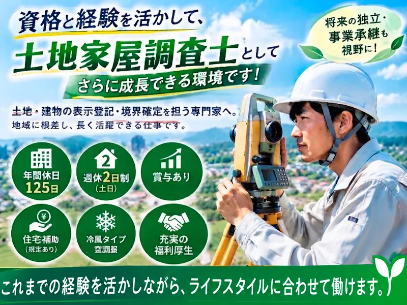 土地家屋調査士法人橋本事務所-0003の求人・転職情報
