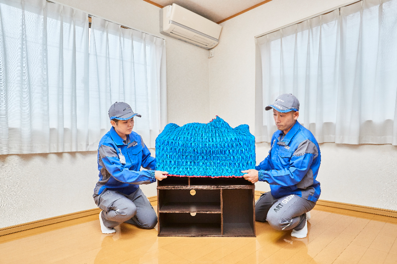 家具、家電・単身者向け引越BOX等の配送、設置の補助のお仕事!