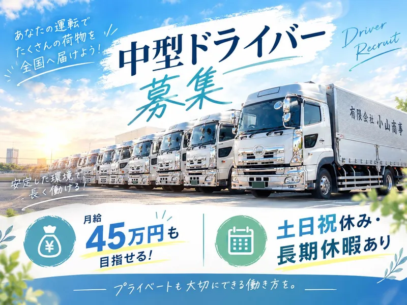 有限会社小山商事のアルバイト・バイト求人情報