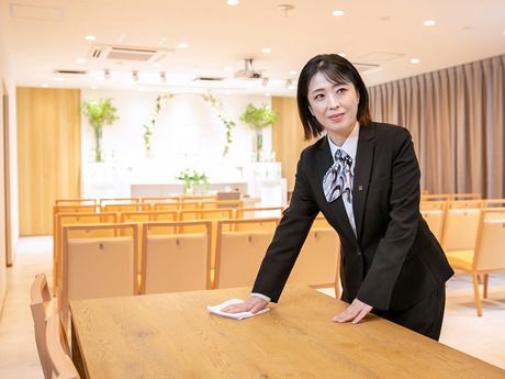 お坊さんの有無を選べる自由な家族葬千の風　世田谷大原ホールのアルバイト・バイト求人情報-02