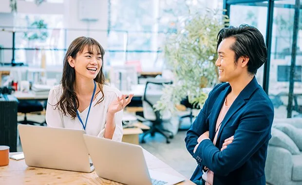 ベンチャー企業の事務員