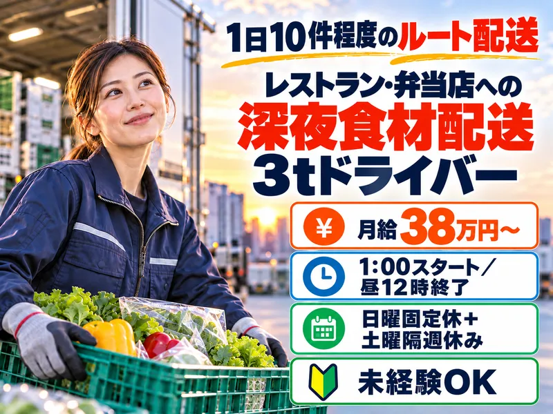 株式会社タドコロ物流　越谷営業所のアルバイト・バイト求人情報