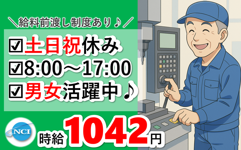 株式会社 NCI 白河支店(矢吹町)の派遣求人情報
