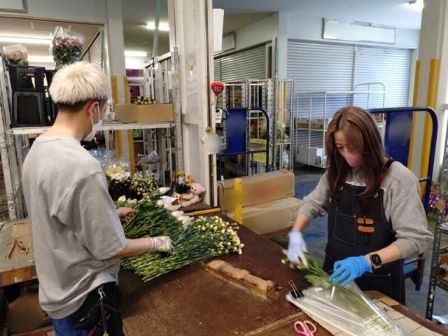 (株)肆矢花き卸売市場　名港肆矢の求人情報