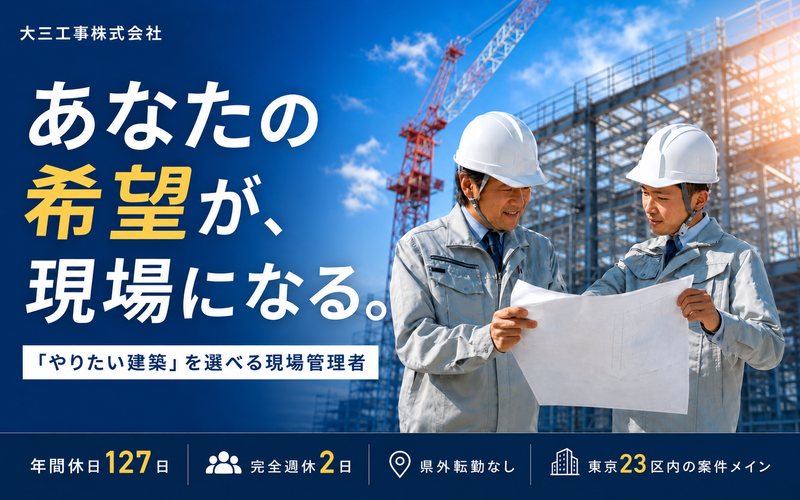 大三工事株式会社の求人・転職情報