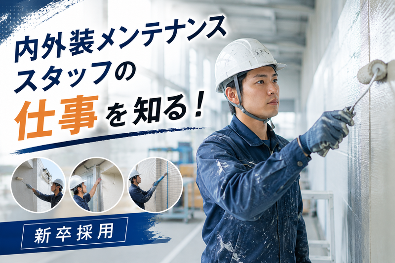 内外装メンテナンススタッフの仕事を知る!~会社説明会~