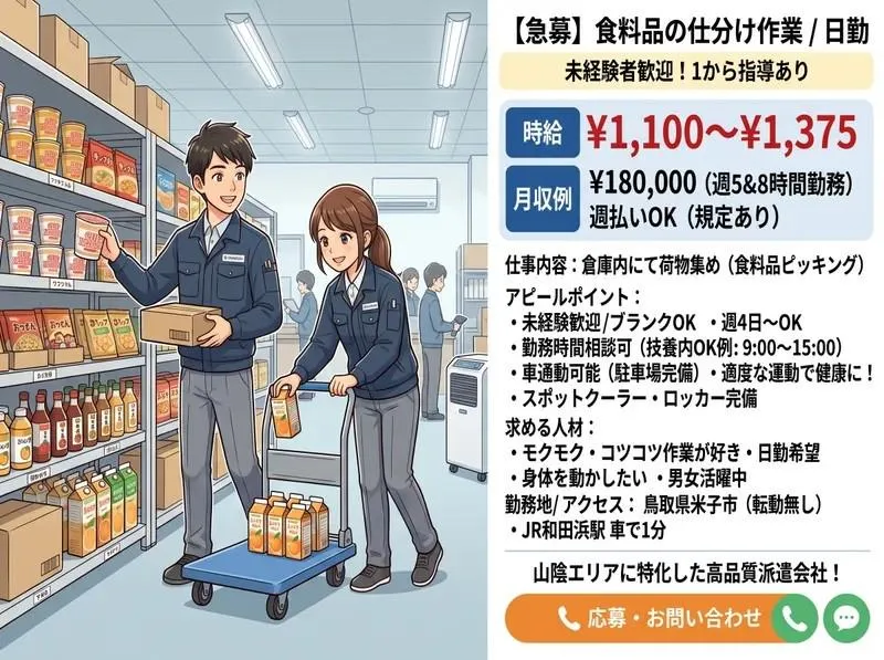 株式会社テイルズケア　山陰営業所のアルバイト・バイト求人情報-13