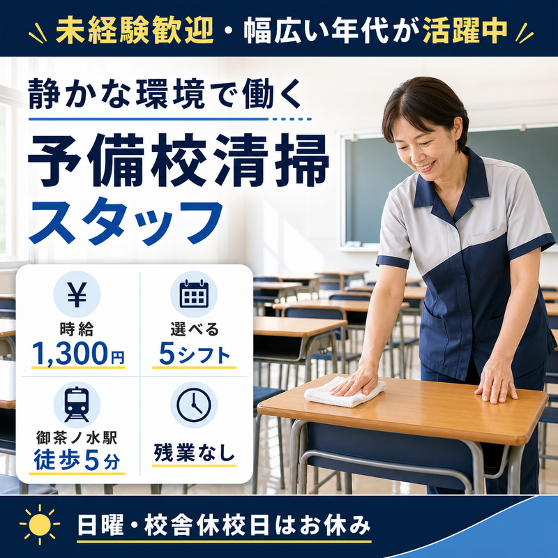 アクト株式会社　駿台御茶ノ水予備校配属のアルバイト・バイト求人情報-16