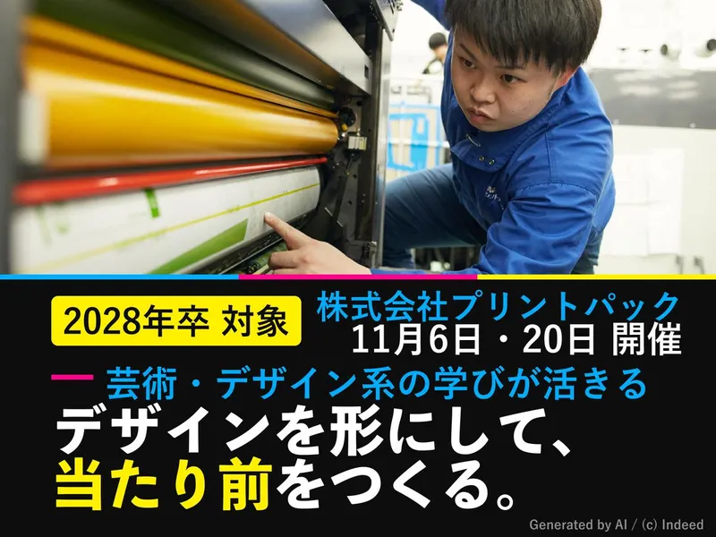 11月20日┃芸術系向けプリントパックの秘密に迫る1日体験
