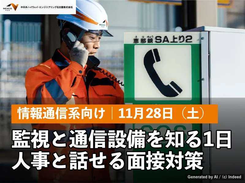 施設職│通信設備を知る+人事と面接対策│11月28日