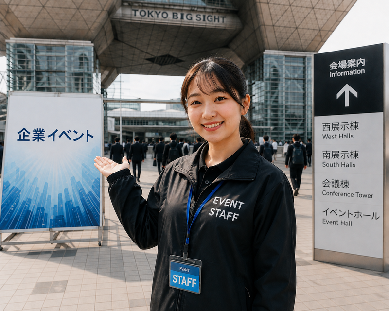 東京ビッグサイトの派遣求人情報