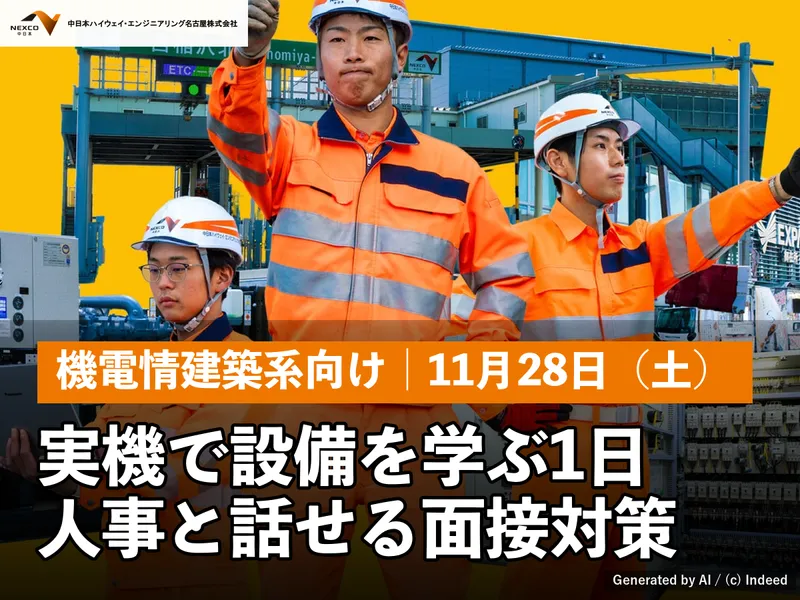 施設職│実機で設備を学ぶ+人事と面接対策│11月28日