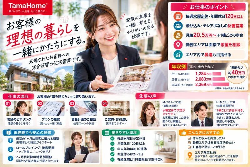 タマホーム株式会社 高知支店の求人・転職情報