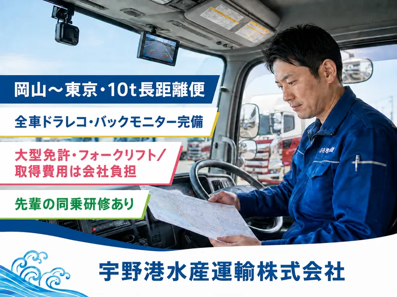 宇野港水産運輸株式会社の求人・転職情報