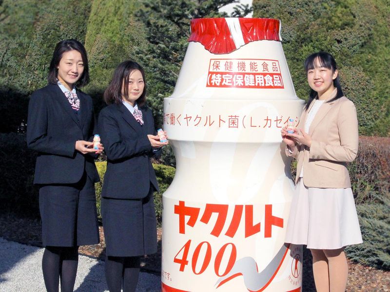 ヤクルトの乳酸菌や化粧品を知る会社説明会!