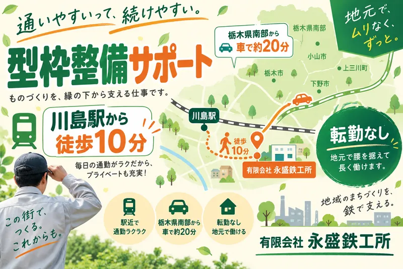 有限会社永盛鉄工所の求人・転職情報