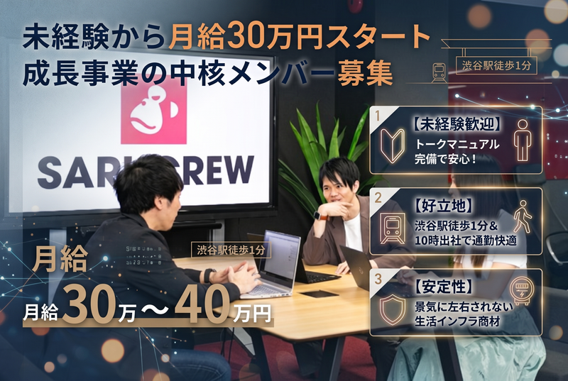 株式会社ＳＡＲＵＣＲＥＷの求人・転職情報