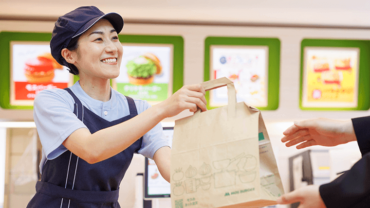 モス店員 モスバーガー ららぽーと門真店のアルバイト・バイト求人情報