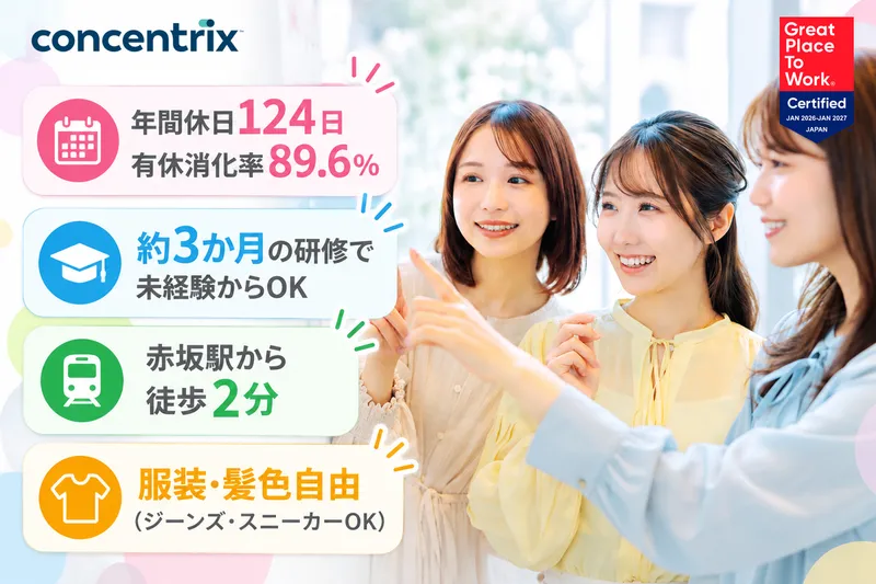 日本コンセントリクス株式会社の求人・転職情報