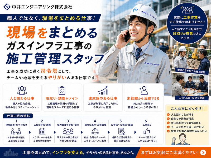中井エンジニアリング株式会社-0010の求人・転職情報