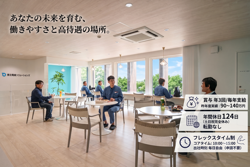 株式会社東北電技ソリューションズの求人・転職情報
