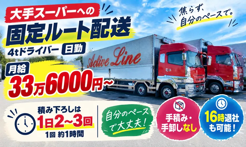 有限会社アクティブラインの求人・転職情報