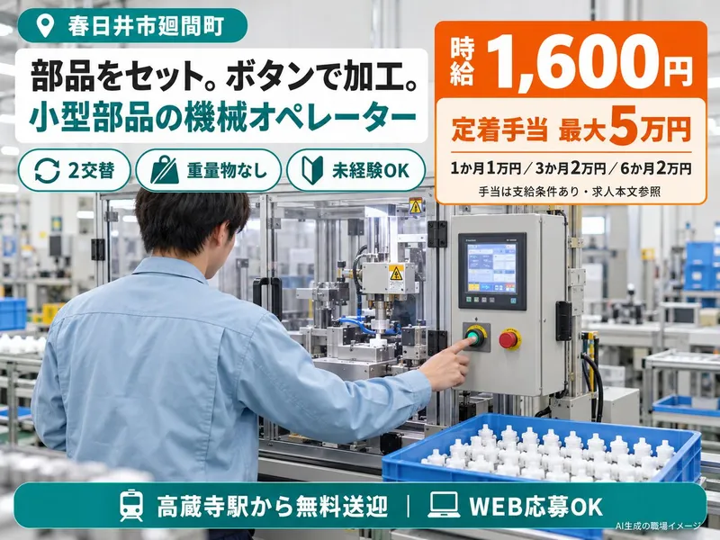 株式会社ドリームアシスト尾張/春日井市廻間町(高蔵寺駅から車で10分)のアルバイト・バイト求人情報