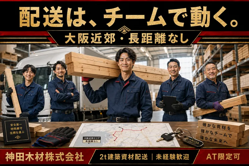神田木材株式会社の求人・転職情報