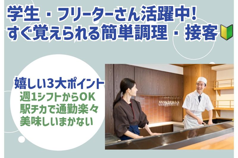 寿司と天ぷら たいまつ(Sushi & Tempura TAIMATSU Namba)のアルバイト・バイト求人情報-06